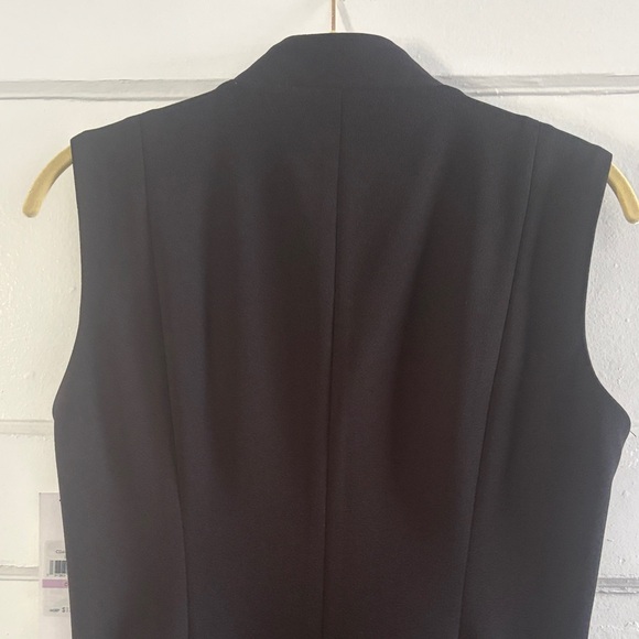 NWT Calvin Klein Black Sleeveless Mini Dress - Picture 8 of 9